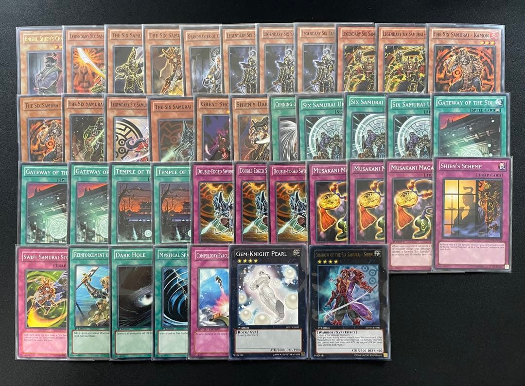 遊戯王 カード 六武衆 デッキ パーツ 英語版 40枚 - メルカリ