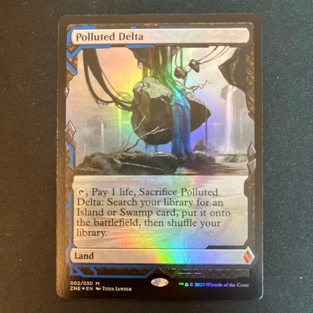 汚染された三角州　英語　1枚