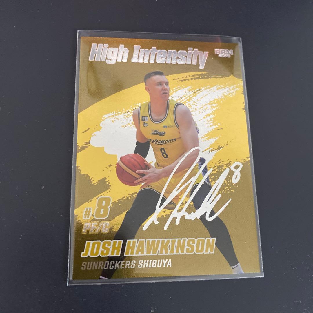 ジョシュ・ホーキンソン BBM Bリーグ 2024-25 箔押サインカード - メルカリ