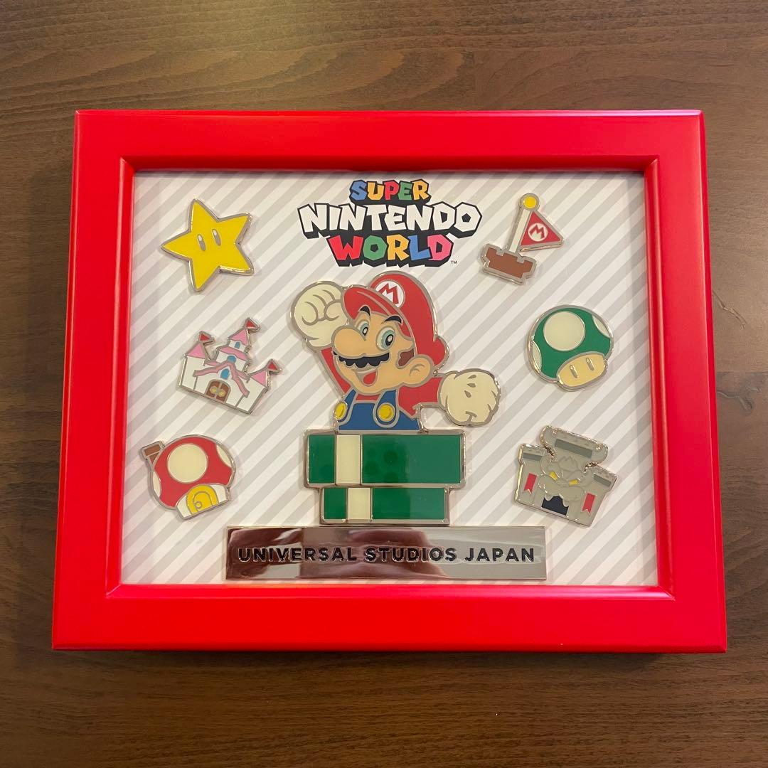 【非売品】USJ スーパーニンテンドーワールド　ピンバッジセット