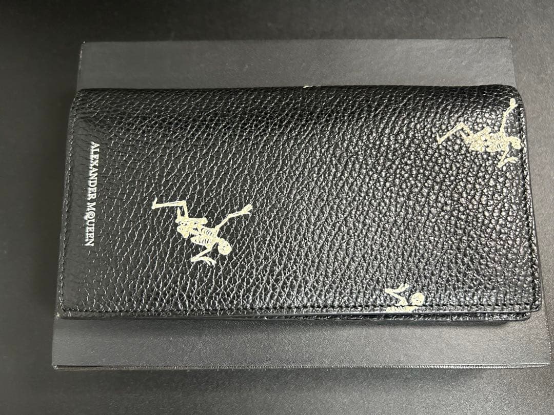 ALEXANDER McQUEEN アレキサンダーマックイーン スカル　長財布