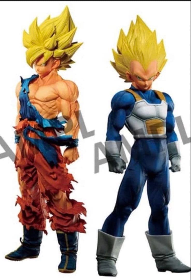 ドラゴンボール ゲンキダマツリ 孫悟空ベジータ SMSP 2体セット+ショッパー