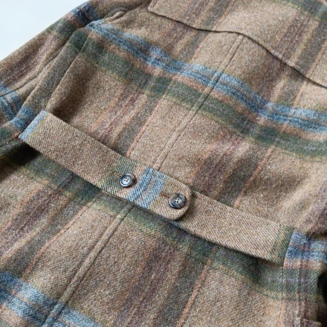希少美品✨️ラルフローレン ラグビー ウール ダッフルコート チェック