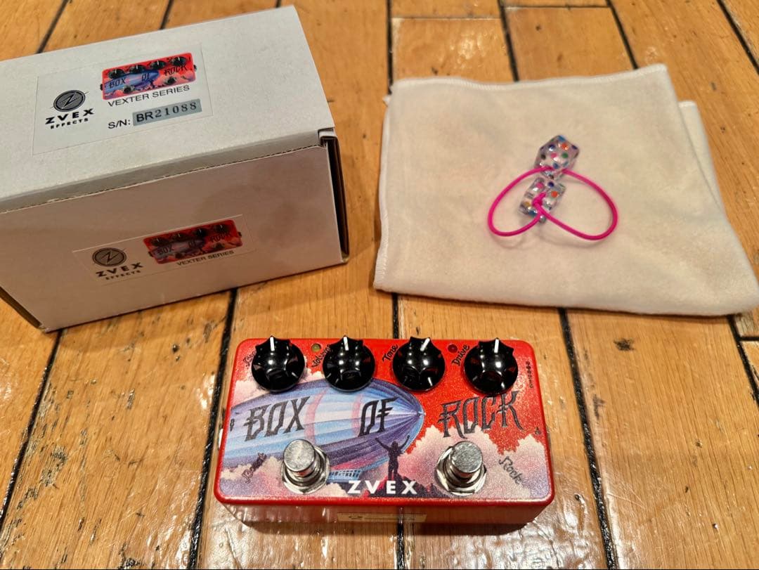 ZVEX Box of Rock ギターエフェクター　値下げ交渉不可