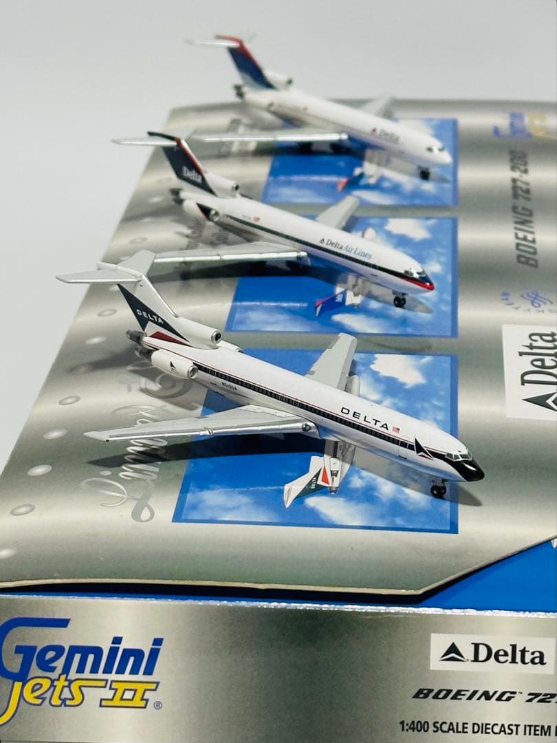 Gemini 1/400 B727-200 デルタ航空 3機セット限定版 - メルカリ