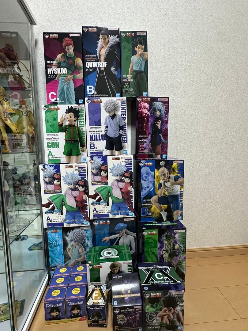 HUNTER×HUNTER一番くじまとめ売りおまけ付き HUNTER×HUNTER 一番くじフィギュア イルミ カイト ゴン おまけ付き