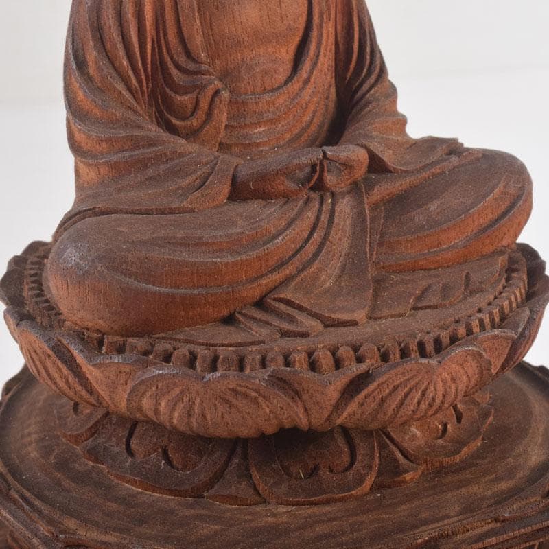 仏教美術 井波彫刻宗家 番匠屋刀 木彫 仏像 共箱 N 8371A - メルカリ