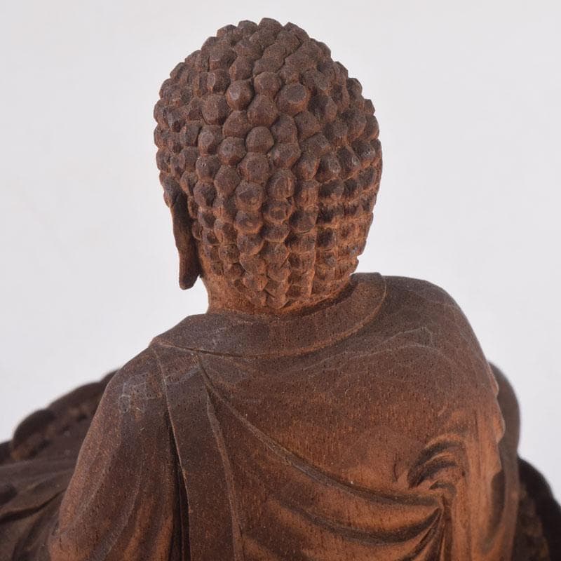 仏教美術 井波彫刻宗家 番匠屋刀 木彫 仏像 共箱 N 8371A - メルカリ