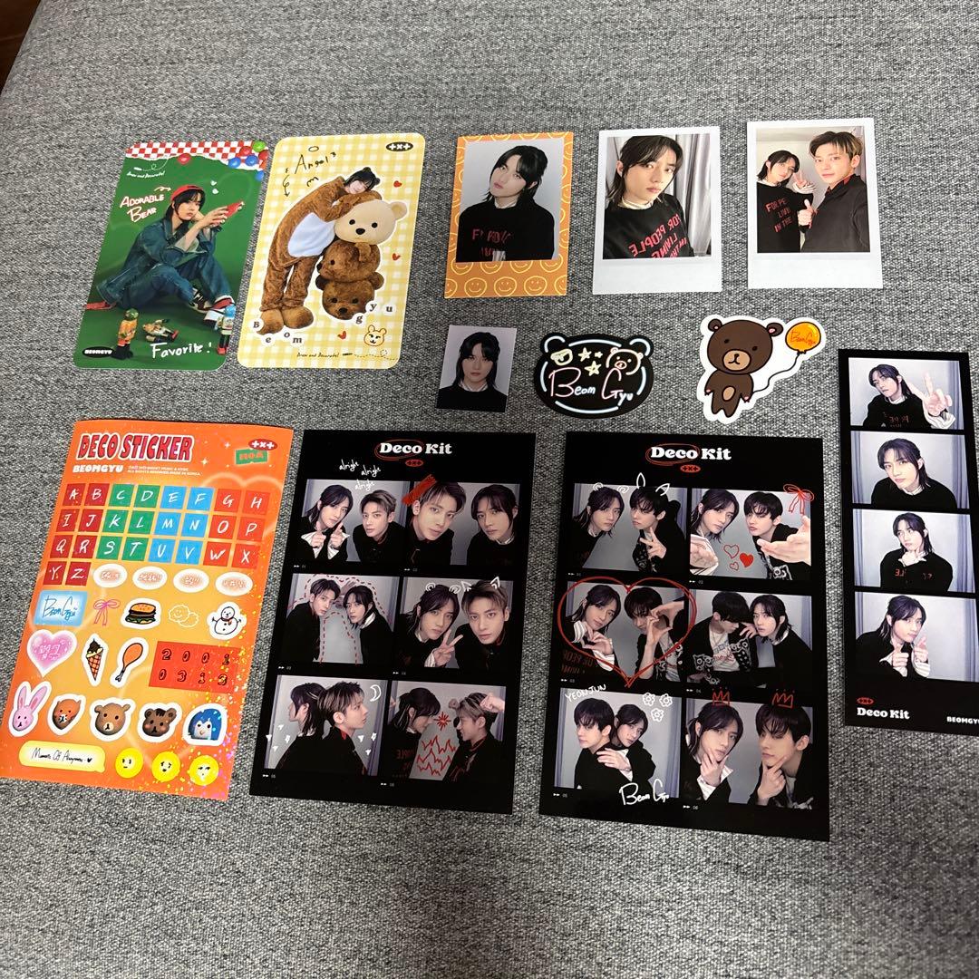 TXT ボムギュ BEOMGYU デコキット 2022 まとめ売り - メルカリ