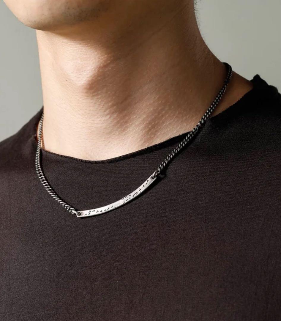 WERKSTATT:MÜNCHEN Bird Flight Choker ワークスタットミュンヘン WERKSTATT:MUNCHEN Choker Rope （Silver