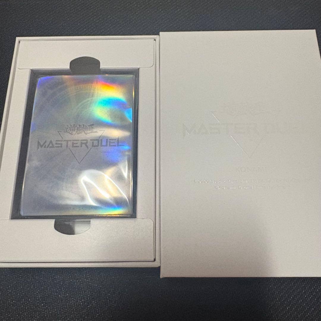 遊戯王OCG マスターデュエル特製カードプロテクター　ホワイトver.