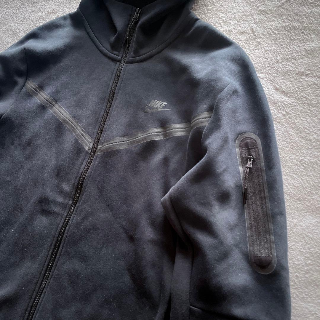 NIKE テックフリース フルジップパーカー 初期 廃盤 XL ブラック 希少