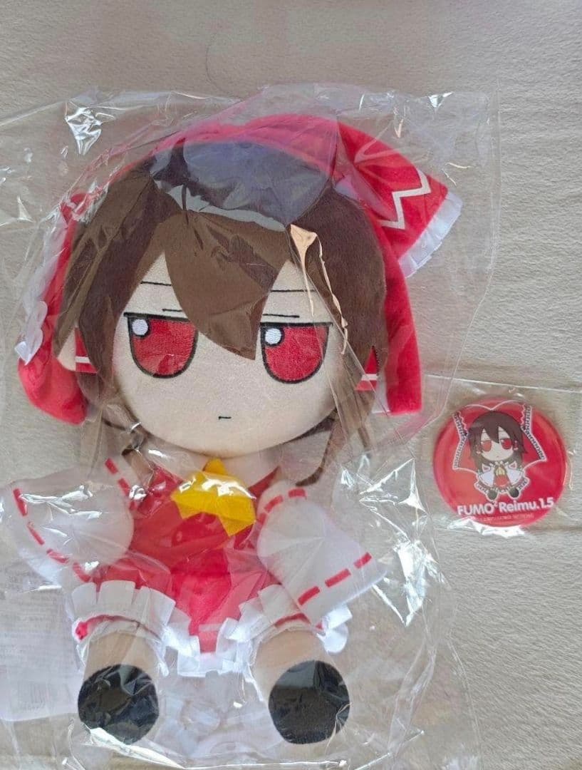 gift　博麗霊夢 ふもふも れいむ そのいってんご　ぬいぐるみ 1.5
