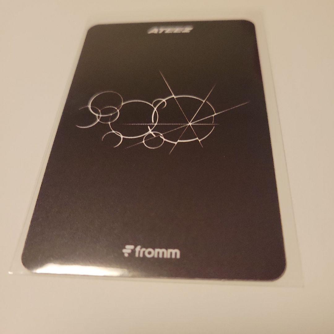 ateez fromm ユニットトレカ ソンファ ユノ - メルカリ