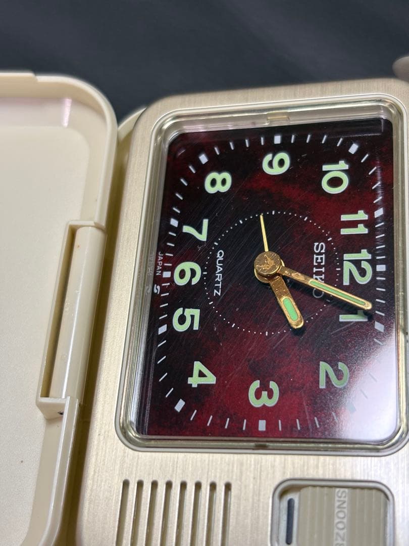 ジャンク品 昭和レトロ SEIKO 置き時計 - メルカリ
