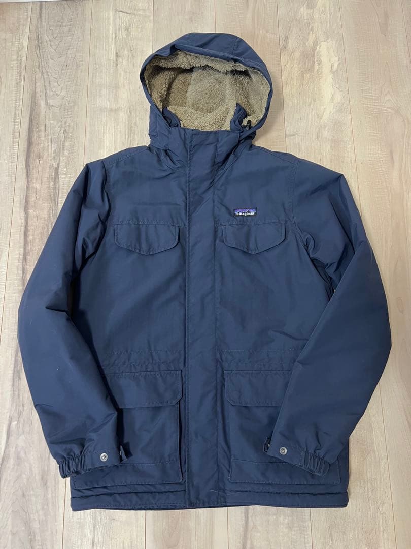patagonia イスマスパーカー S ネイビー