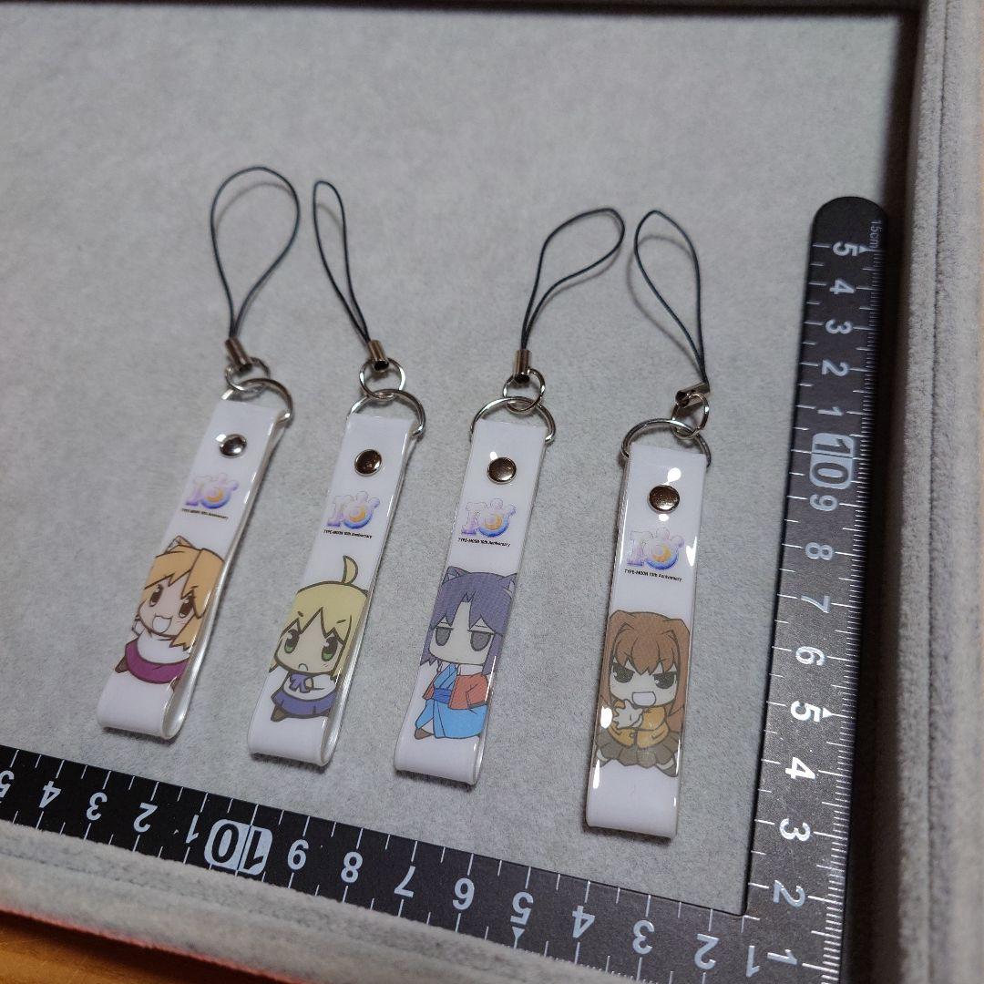 TYPE-MOON fes. プリントクッキー ストラップ4種セット