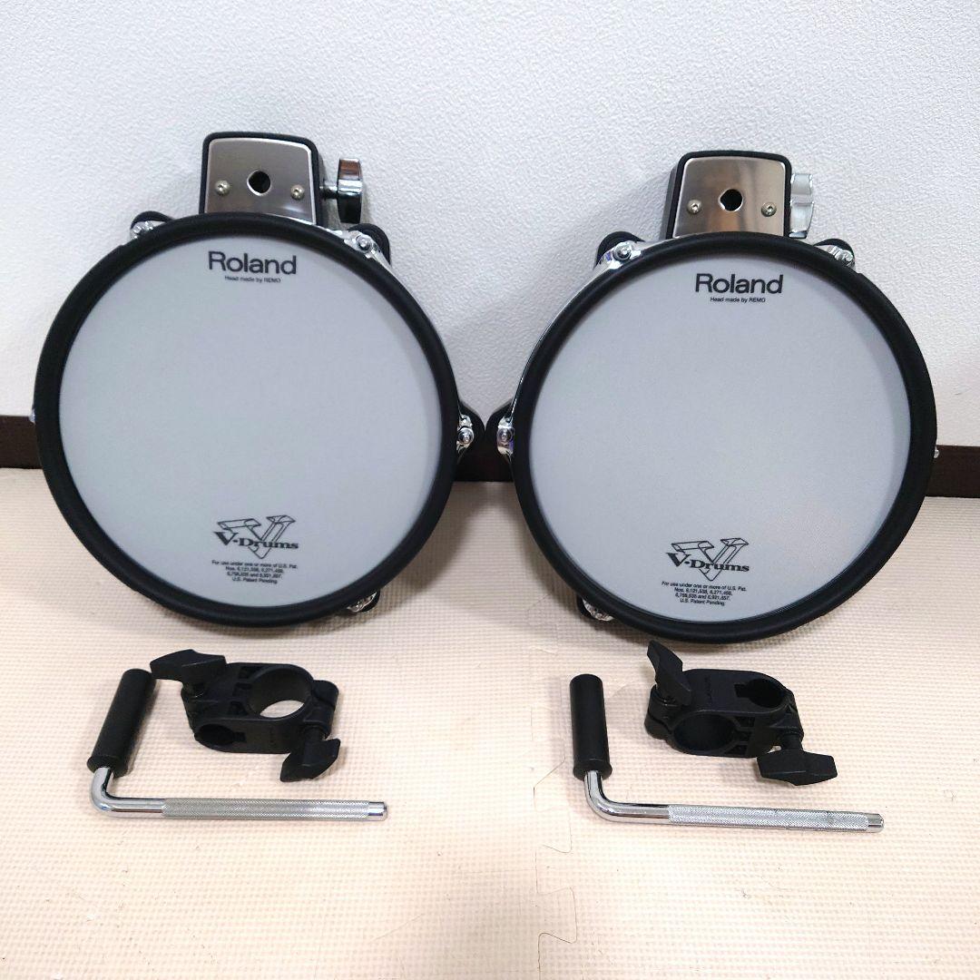 美品 Roland PDX-100 スネア タム ホルダー 2個 ②