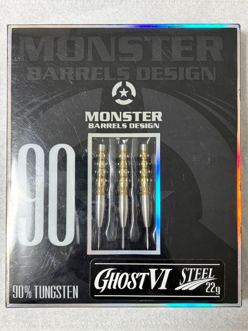 MONSTER (モンスター) ／ ゴースト6 ダーツバレル【モンスター】ゴースト6 座波常輝モデル 2BA｜ダーツ用品