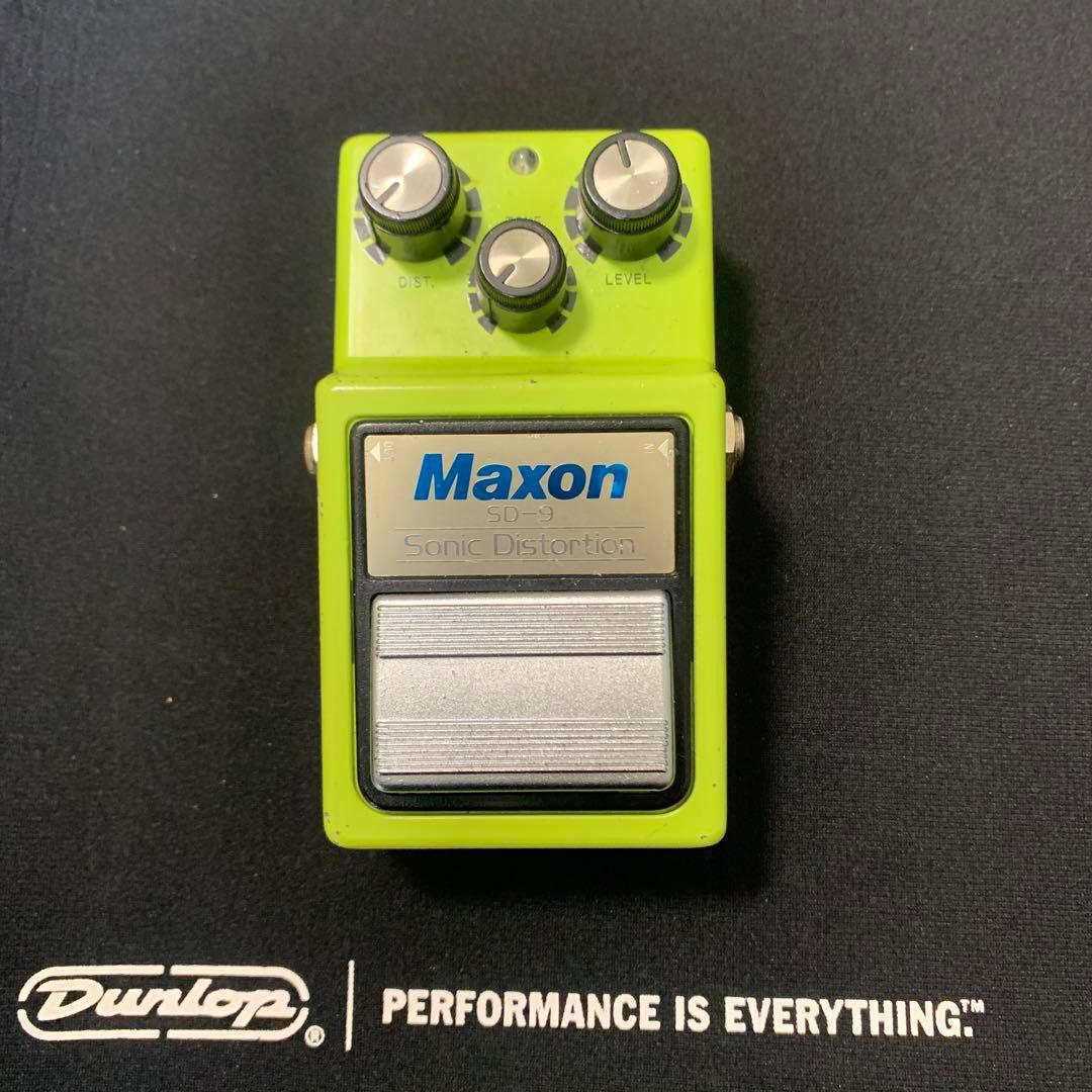 maxon sd9 sonic distortion 黒ラベル