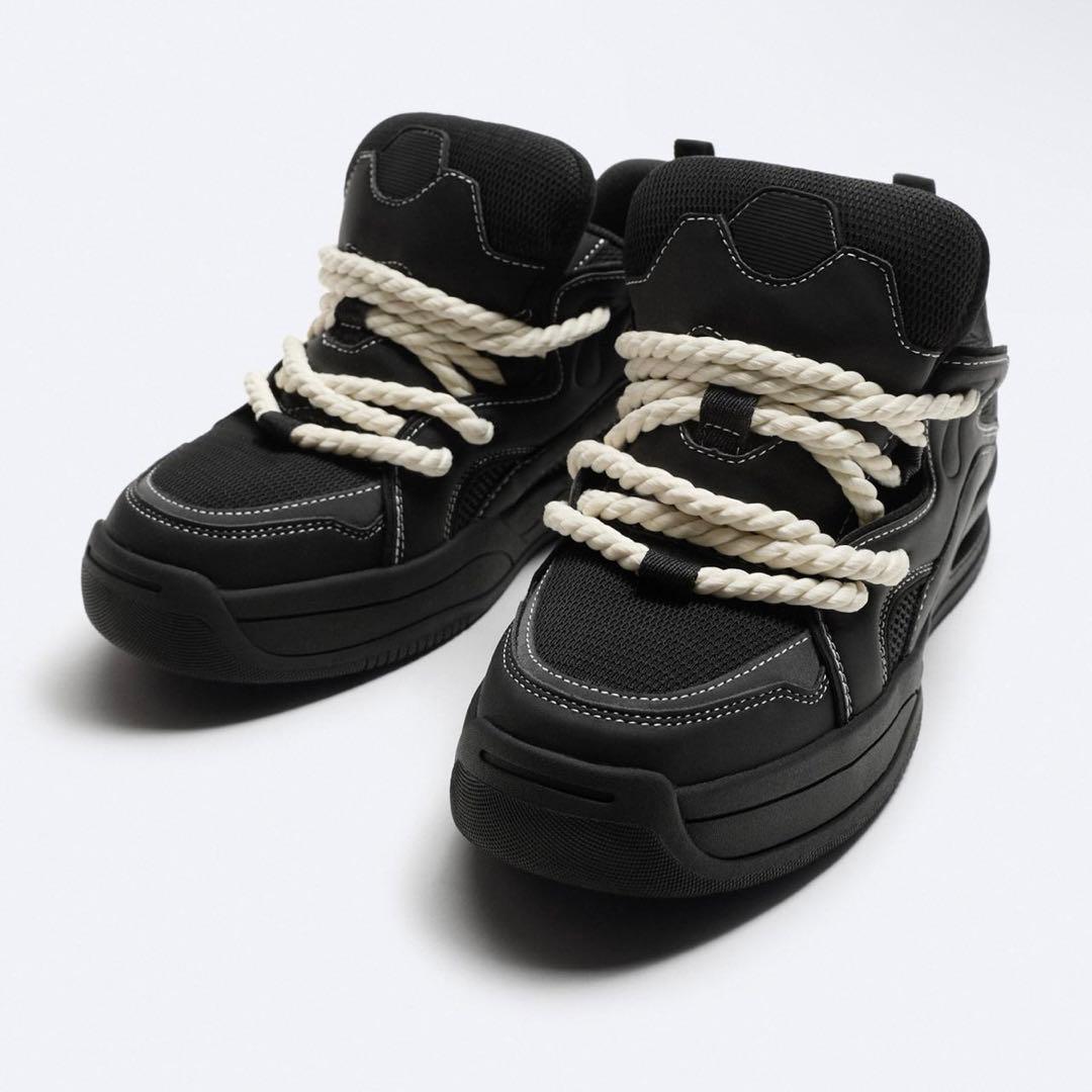 ZARA スケートシューズ - メルカリ