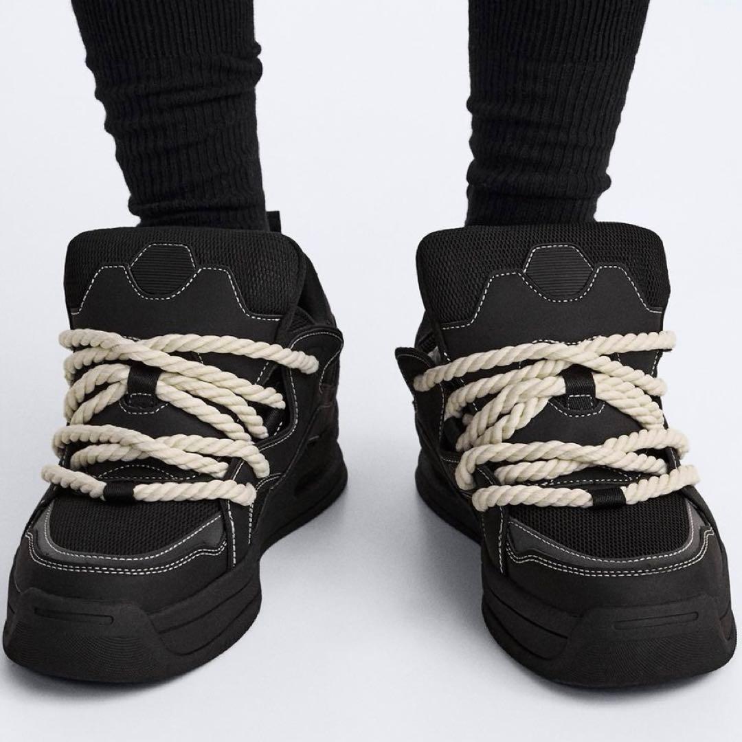 ZARA スケートシューズ - メルカリ