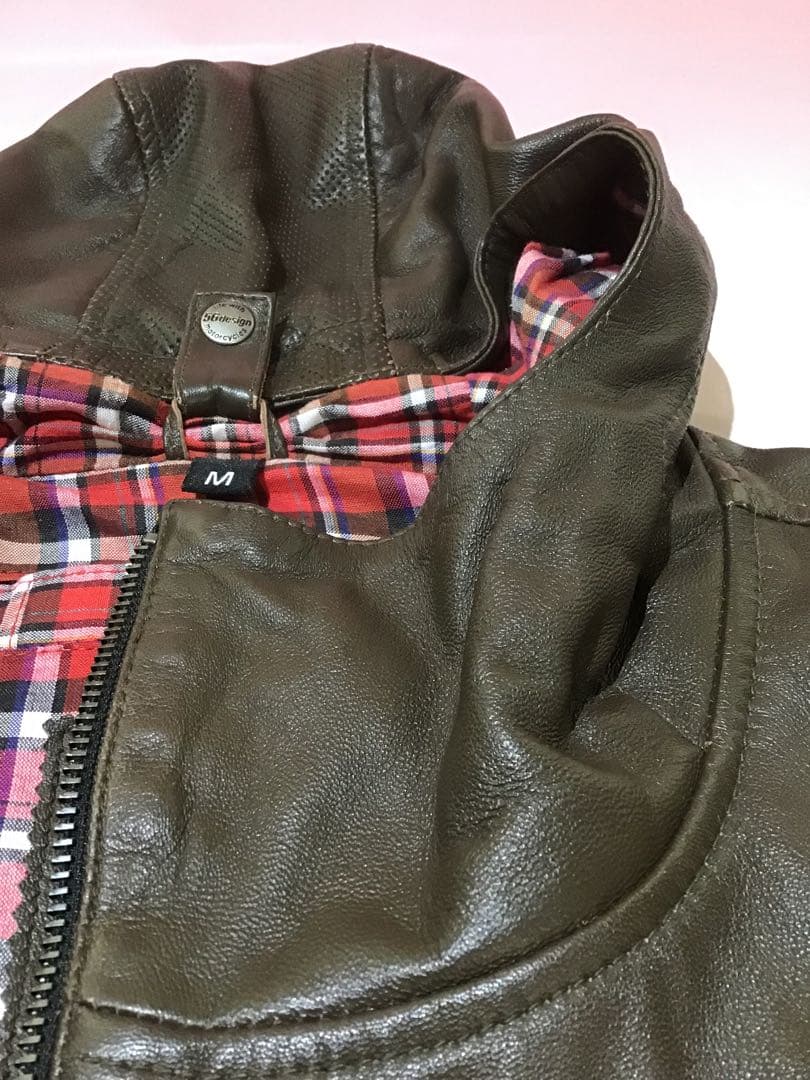 21399 56Design レザージャケット 56 デザイン 羊革 M 美品 - メルカリ