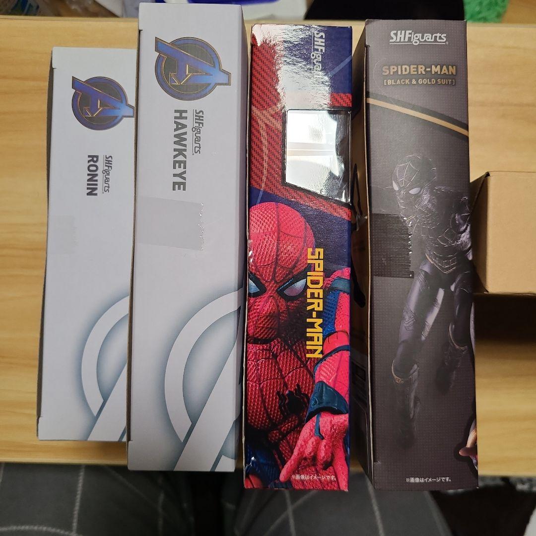 sh　スーパイダーマン　ホークアイ　セット販売　アベンジャーズ S.H.Figuarts アイアン・スパイダー（アベンジャーズ／インフィニティ