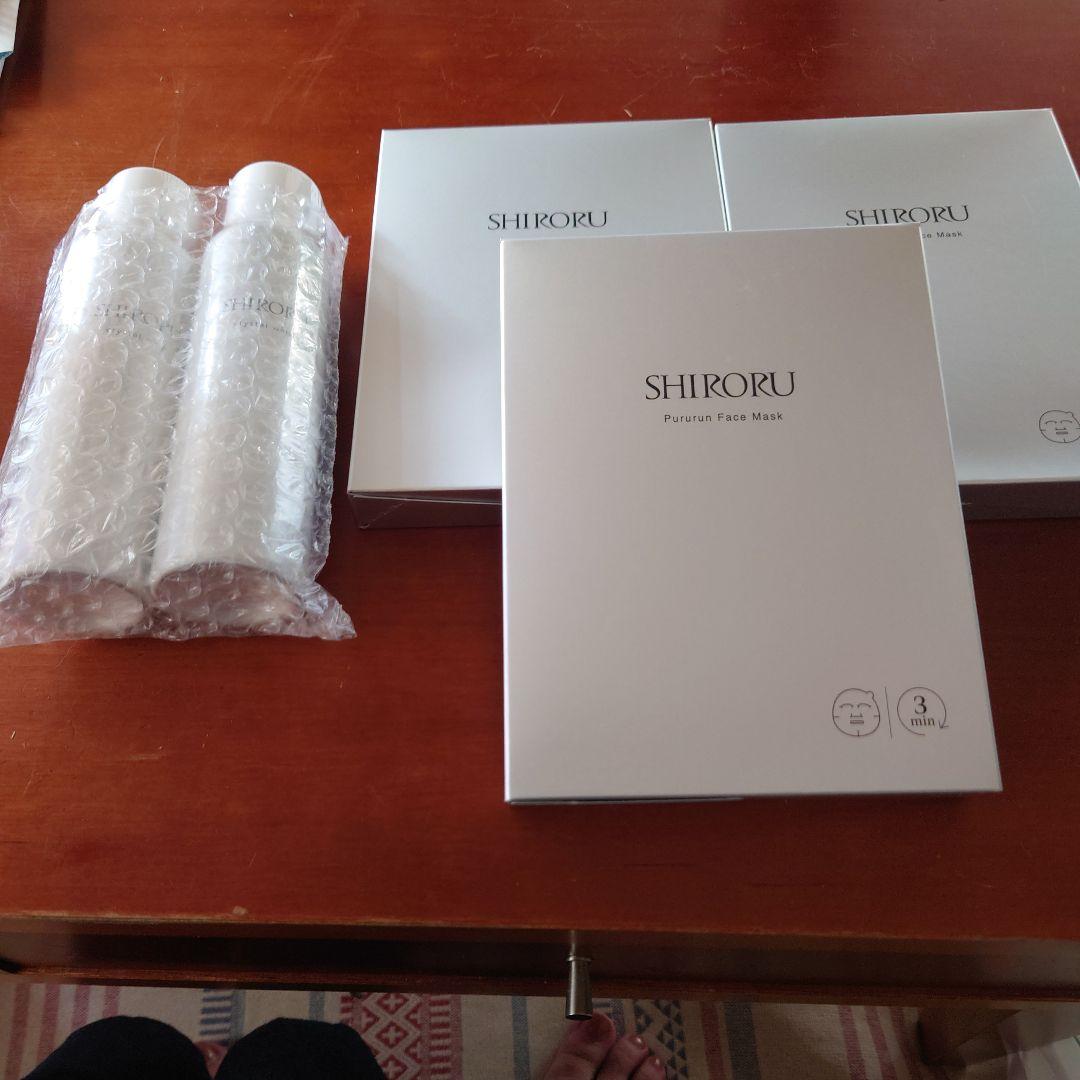 シロル　フェイスマスクプレミアム ５枚✕３箱　クリスタルホイップ２本