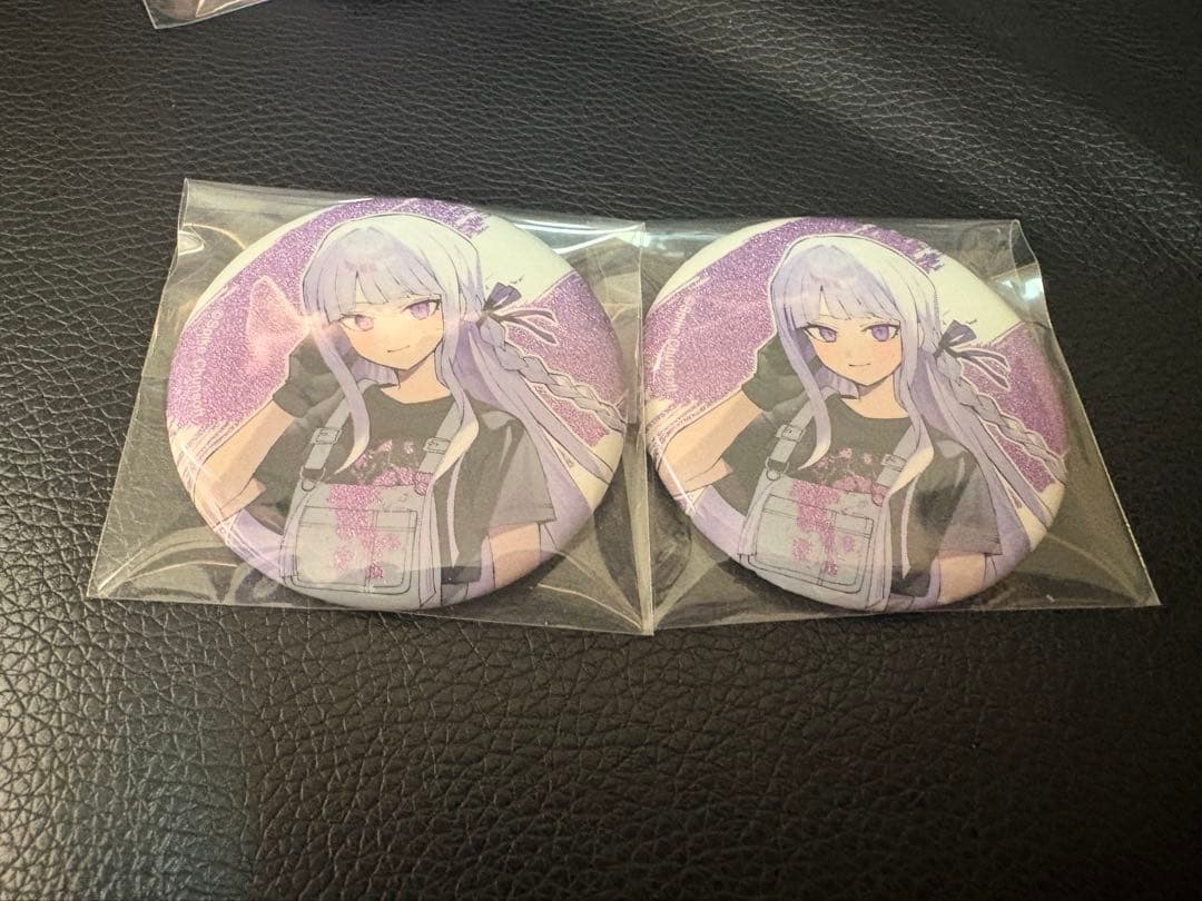 ダンガンロンパ ペイントスタイル グリッター缶バッジ 霧切響子 - メルカリ