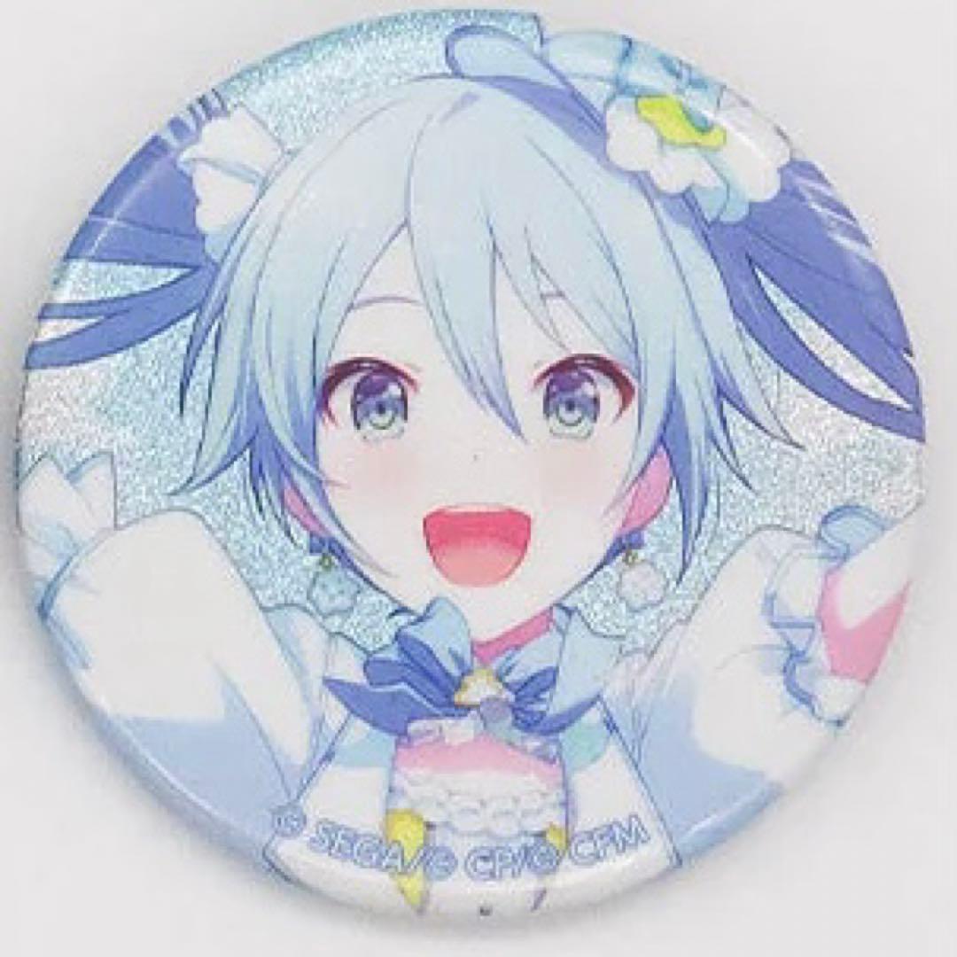 プロセカ グリッター缶バッジ 40C 初音ミク - メルカリ