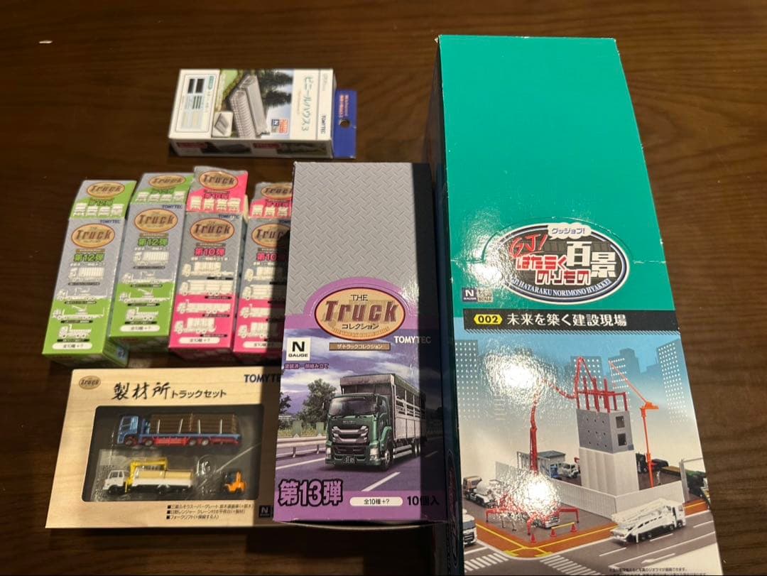 トラックコレクション　トミーテック　製材所　ジオコレ　廃盤　絶版　はたらく乗り物