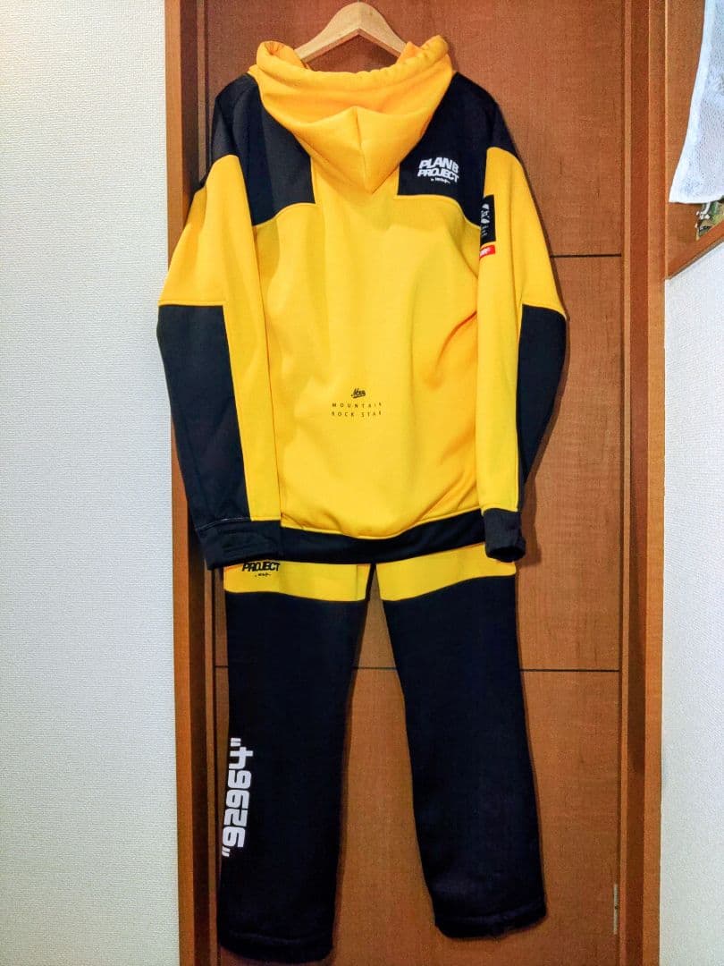 最終値引き【美品希少】人気マウンテンロックスターPLANB上下Mコラボ