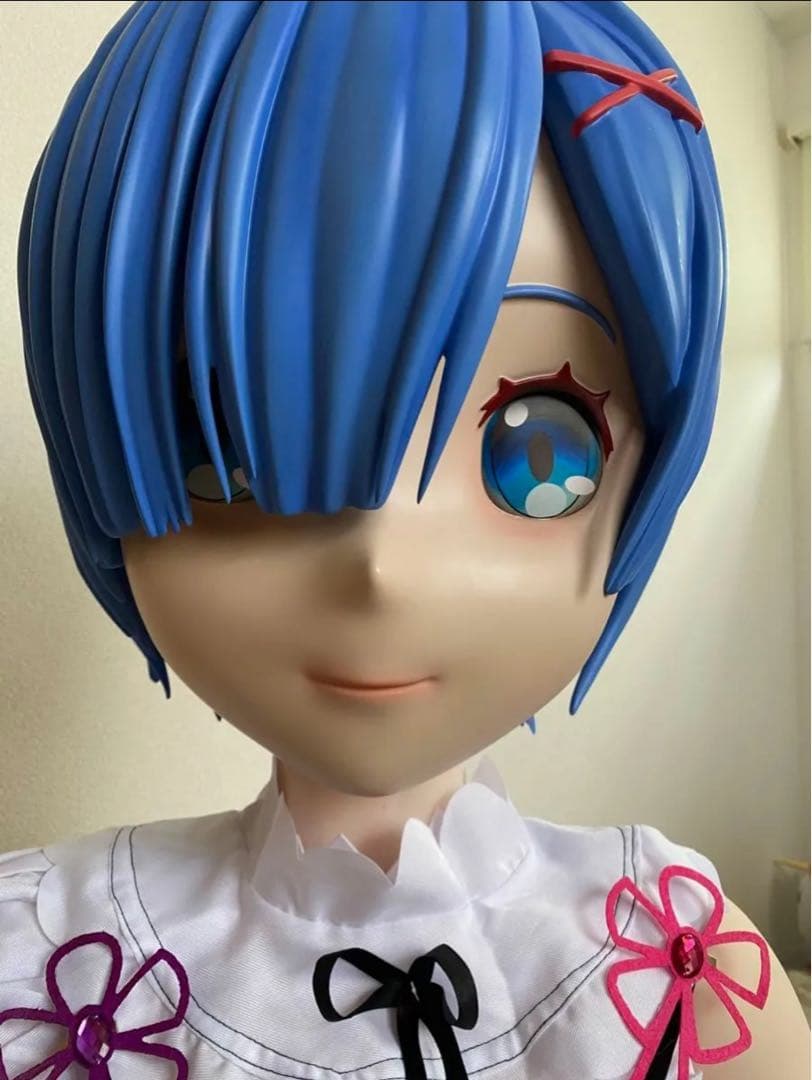 Re:ゼロから始める異世界生活 レム 1/1 胸像フィギュア110cm高さ