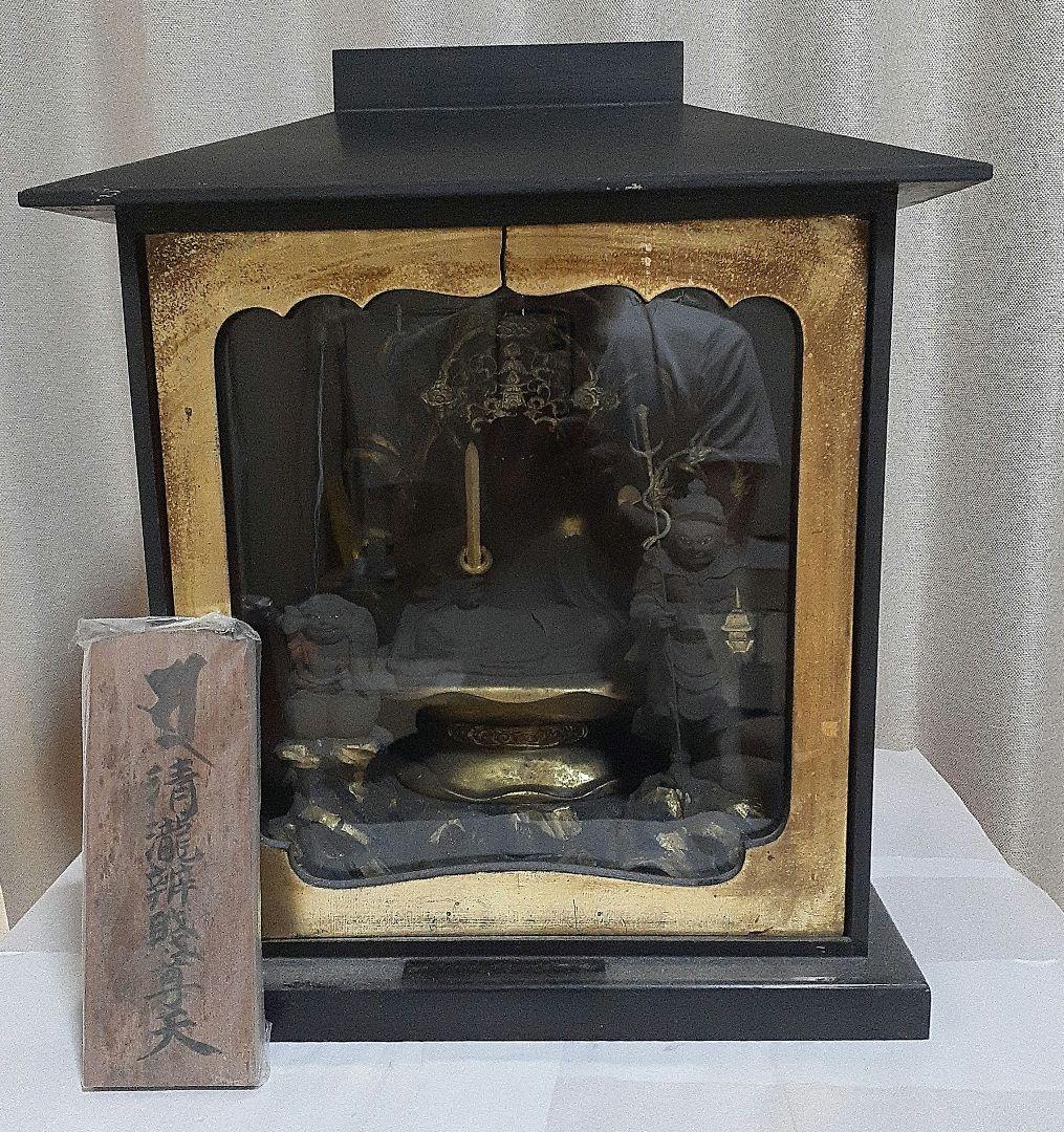 極逸品　清瀧辨財尊天　仏像　朱墨　大型厨子 総桧【厨子入り仏像】釈迦如来：送料無料 : 仏壇・位牌・仏像専門店