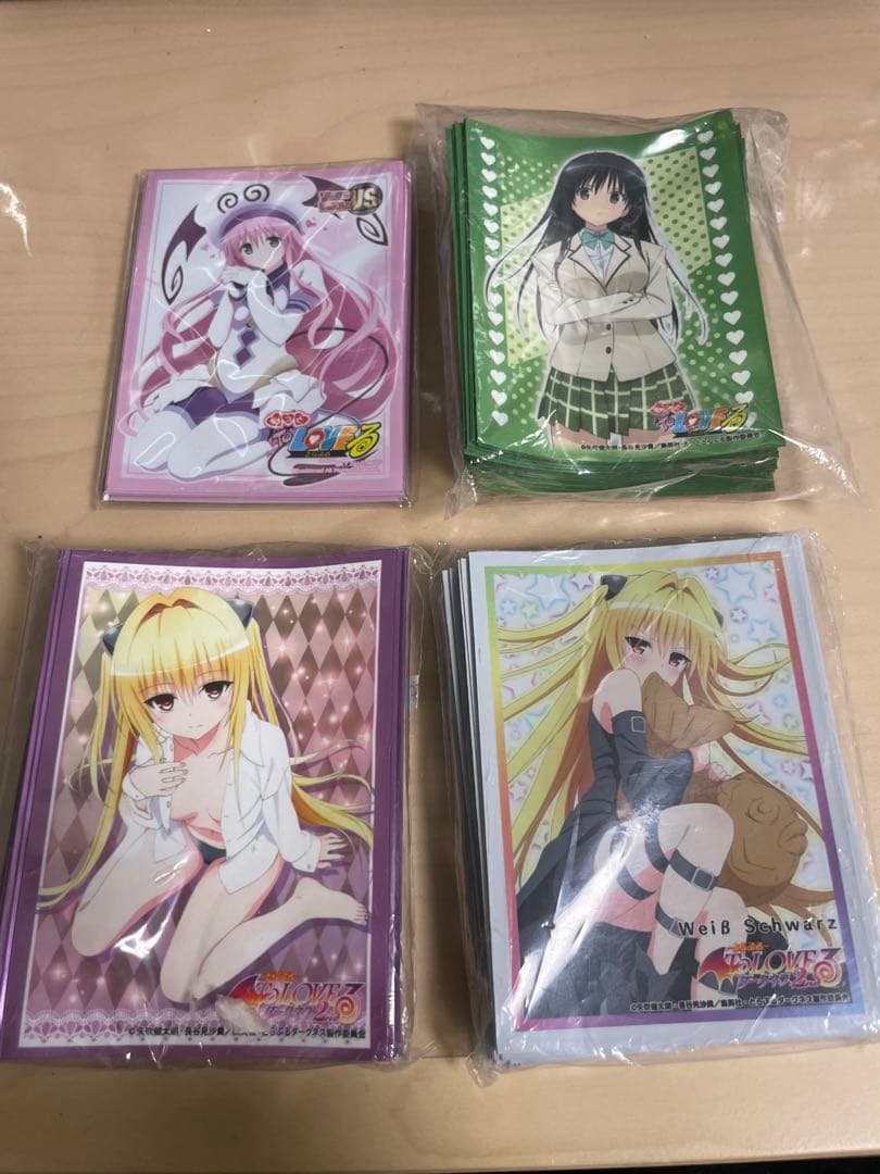 ToLOVEる　ヤミ、ララ、古手川　スリーブ