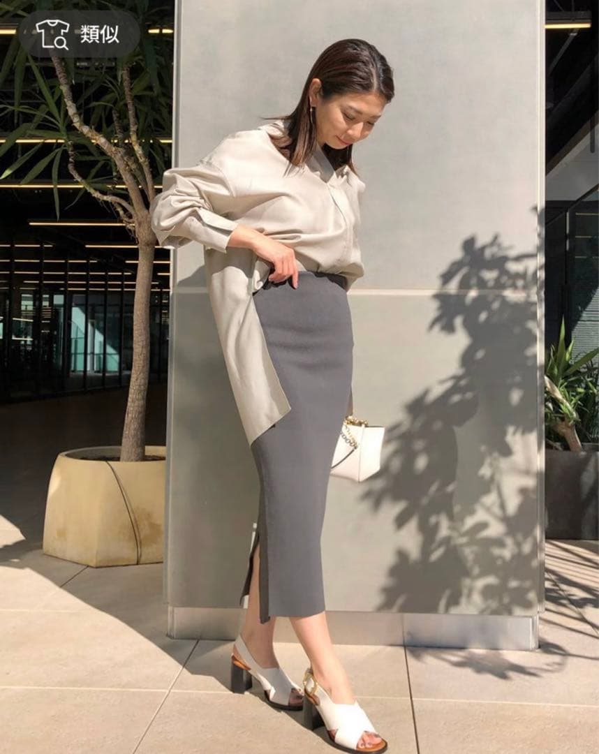 Chaos カオス クリアモールスキンシャツ ライトベージュ - メルカリ