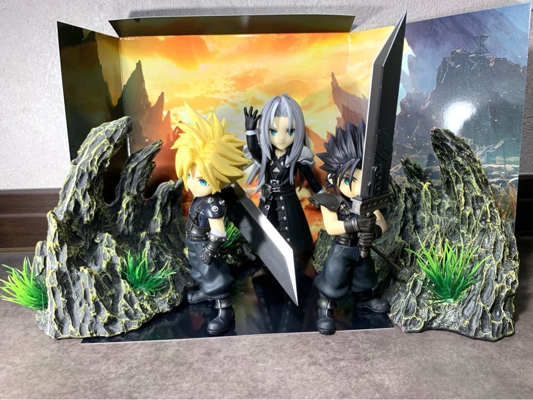 ファイナルファンタジーVII キービジュアル　ジオラマ　アドラブルアーツ