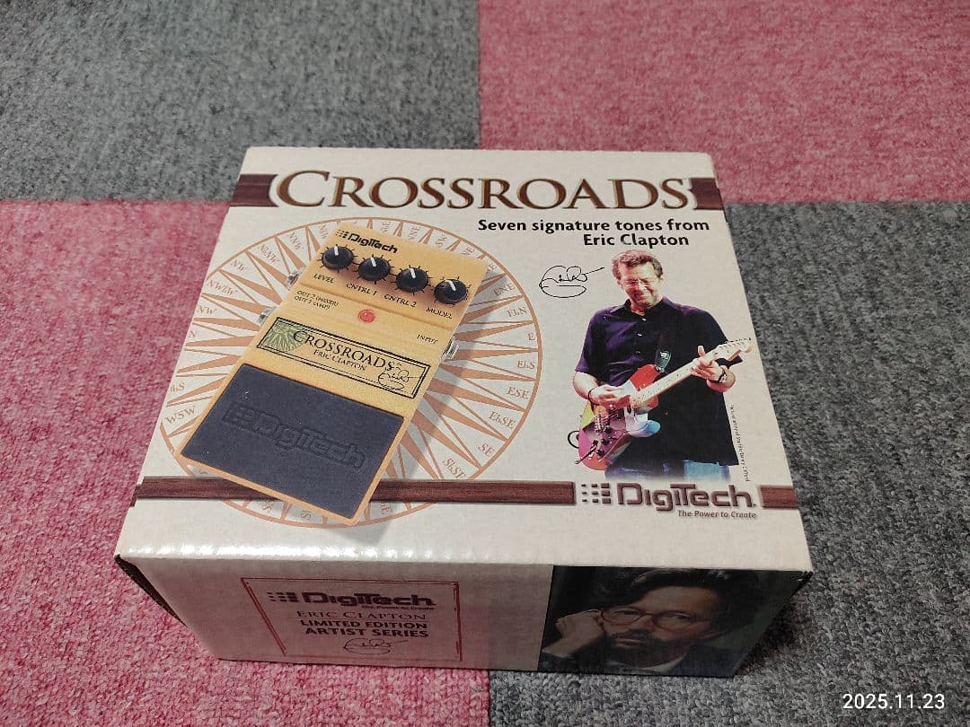 Eric Clapton Digitech 　クラプトン　エフェクター