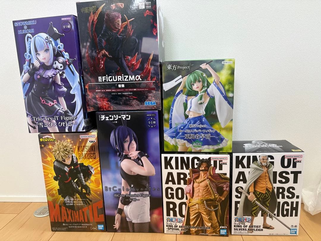 最新フィギュアまとめ売り 7体セット - メルカリ