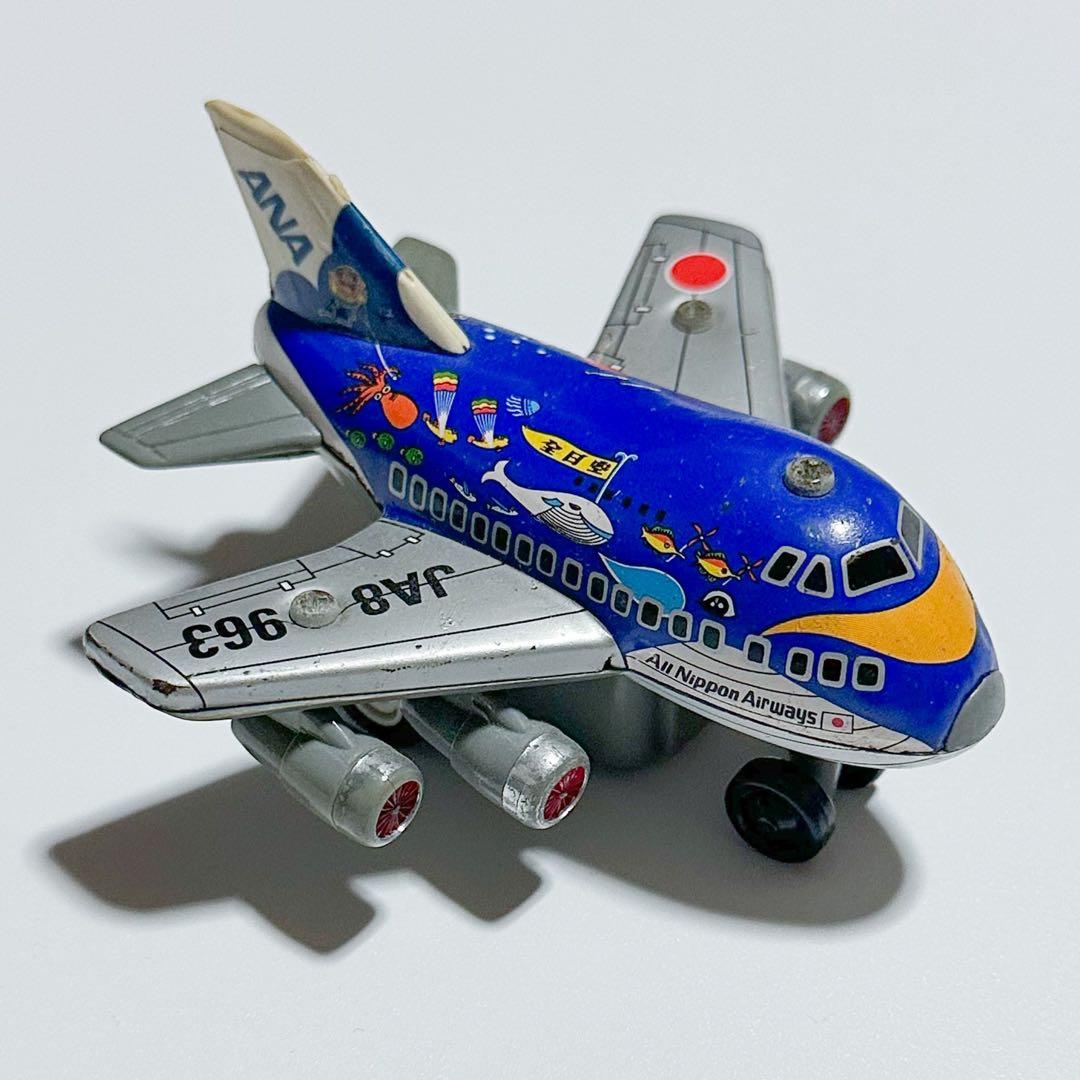 ANA 全日空 マリンジャンボ 747 プルバック チョロQ - メルカリ