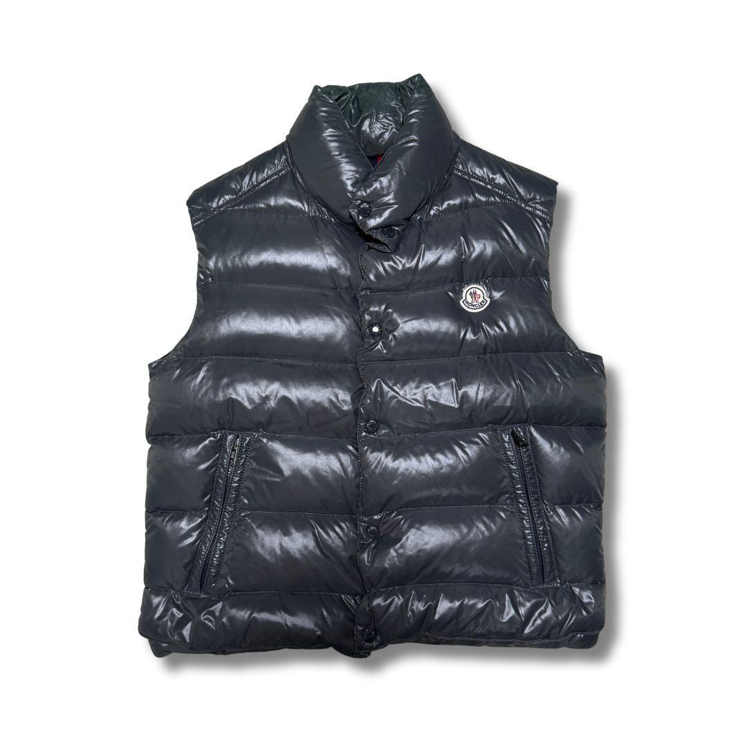 MONCLER モンクレール ダウンベスト グレー TIB - メルカリ