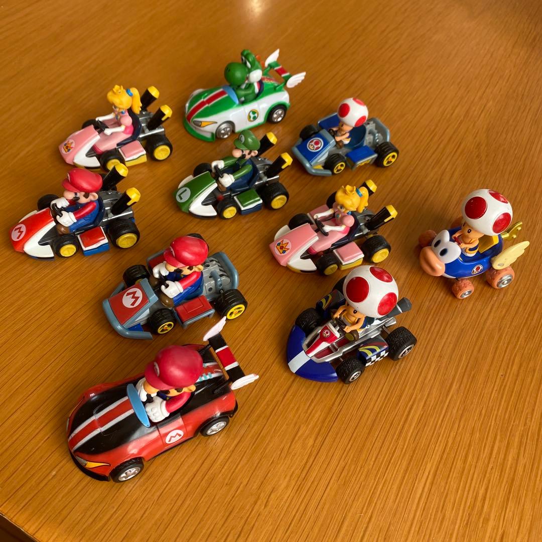 マリオカート プルバックカー 9個セット - メルカリ