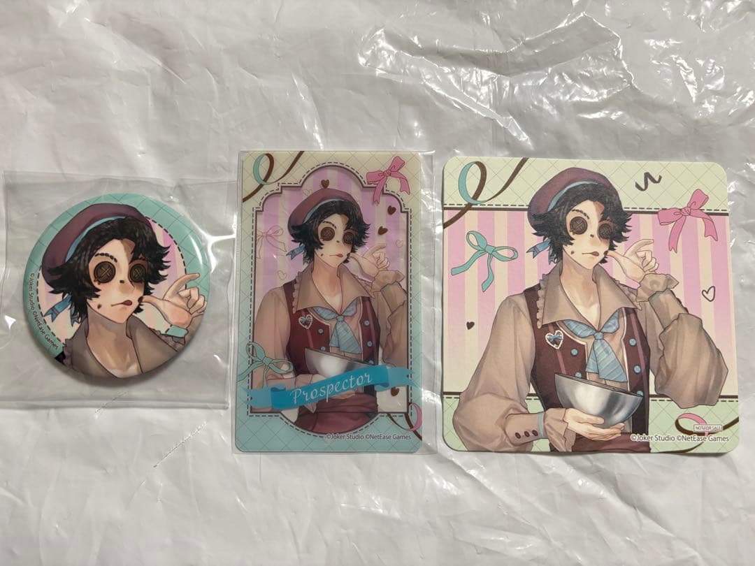 第五人格 コラボカフェ 探鉱者 ノートン 3点セット - メルカリ