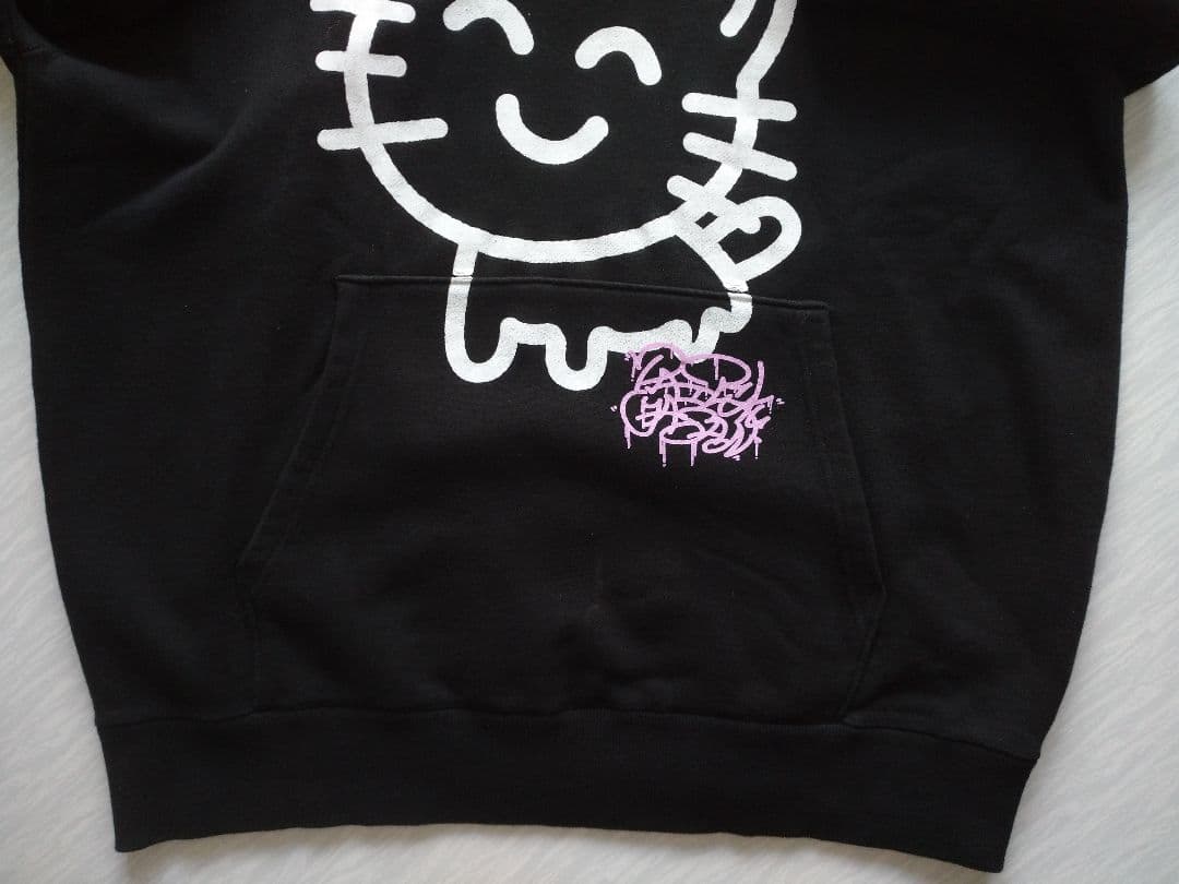 nqrse なるせ かえってきたねこ パーカー 黒 ブラック XXL - メルカリ