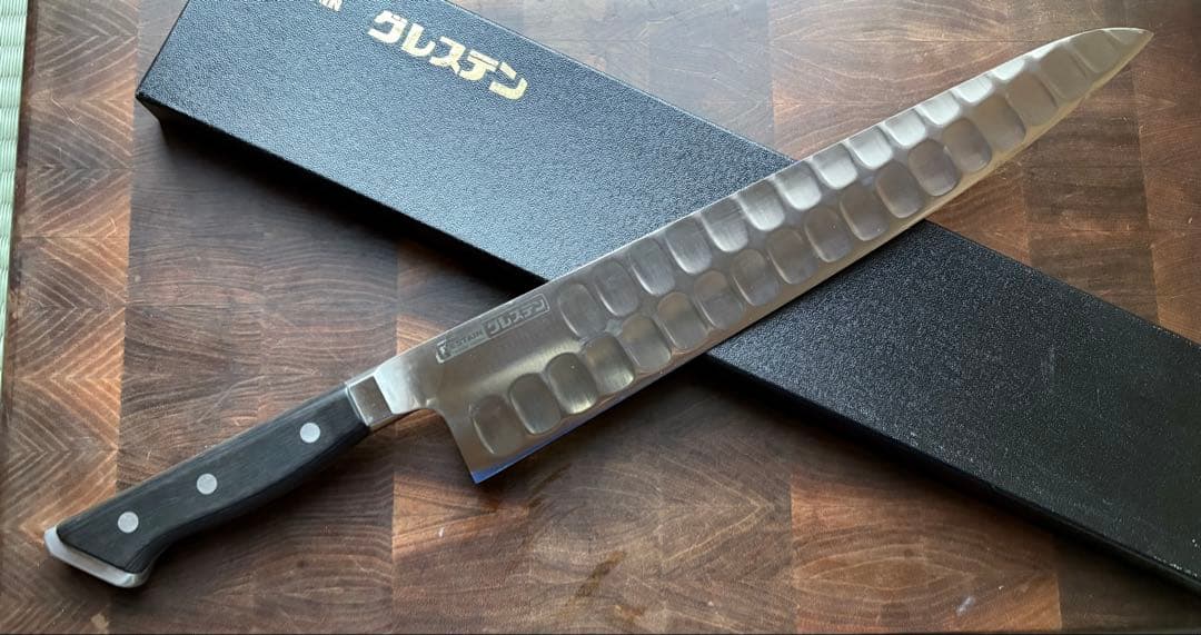 グレステン Tタイプ 牛刀 730TK 300mm 包丁　ディンプル　未使用