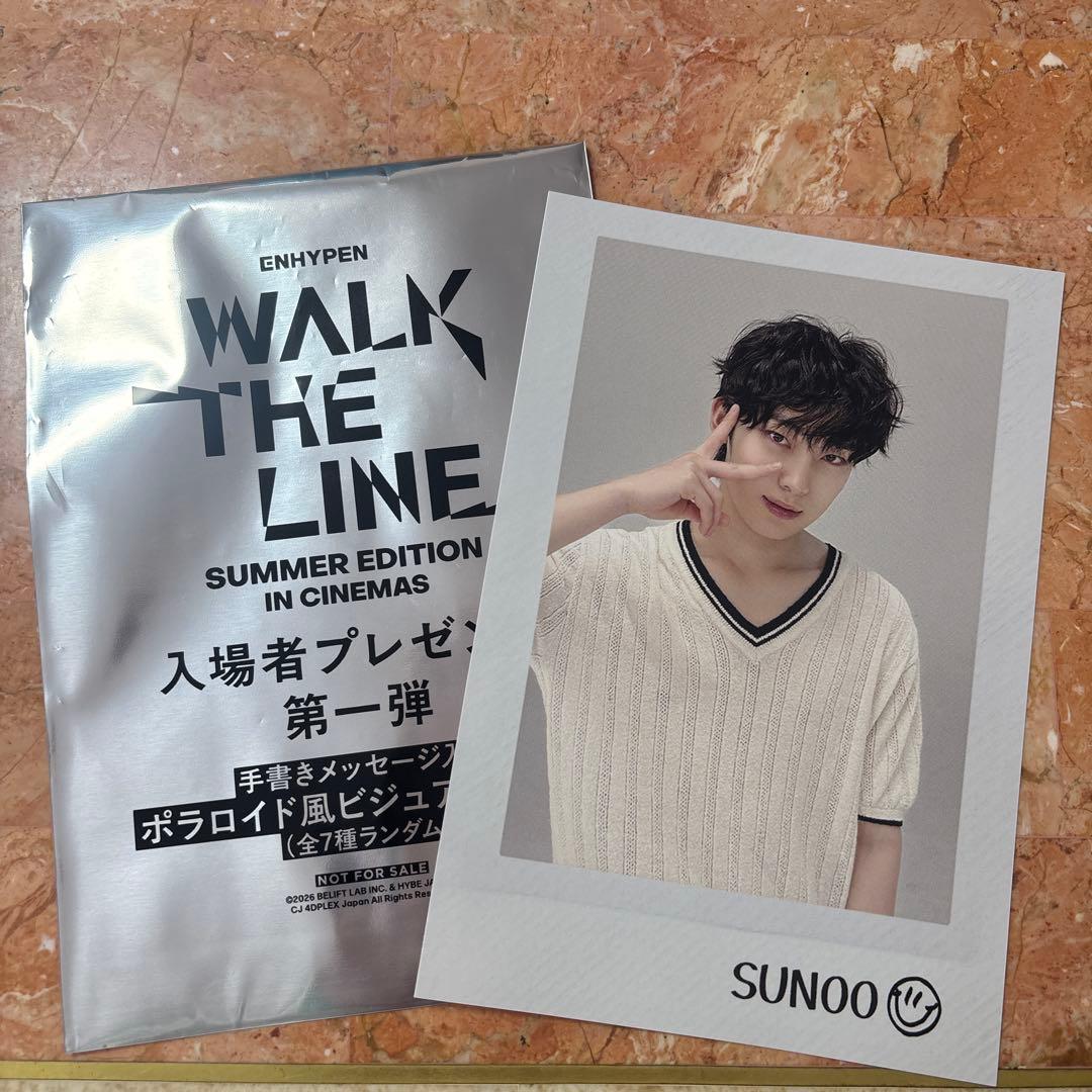 ENHYPEN 映画 入場特典 ポストカード ソヌ - メルカリ