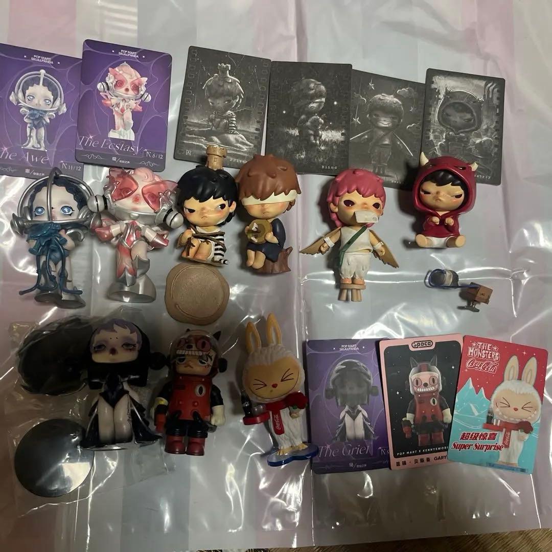 ポップマート　Labubu HIRONO SKULLPANDA POP MART】 ポップマート 4万円分開封！ SKULLPANDA Hirono Labubu