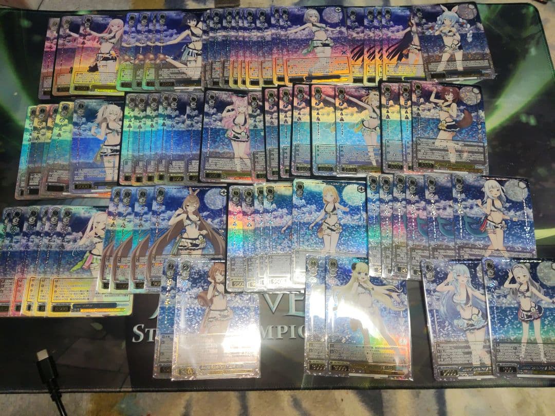 超大量 ホロライブ SR RRR prホイル hlp等500枚以上まとめ売り - メルカリ