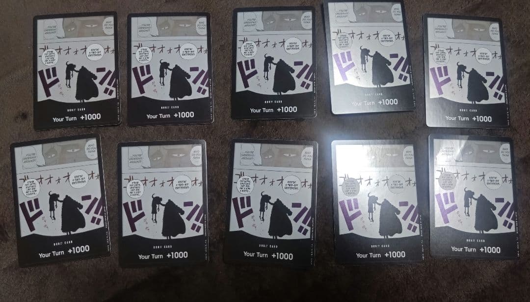 英語版　海外ドンカード クロコダイル ドンカード　10枚セット 英語版】ONE PIECE カードゲーム ドンカード クロコダイル ルフィ